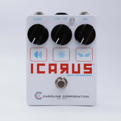 Caroline Guitar Company ICARUS V2 Run 1 in white with D9 diodes