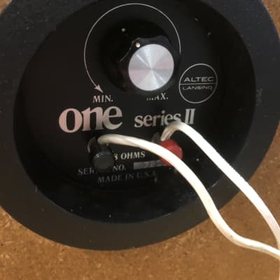 Altec Lansing One series II Circa 1983 image 8
