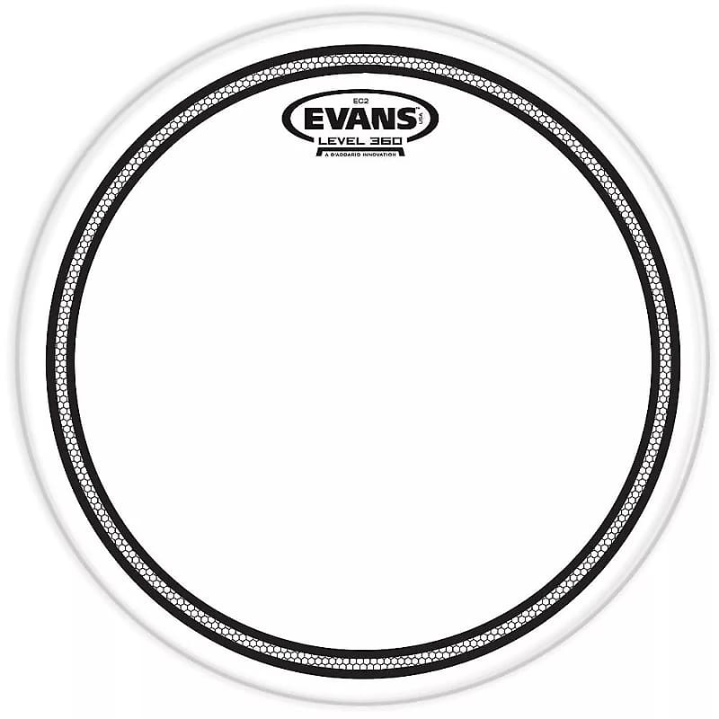 Evans B08EC2S EC2 Coated Drum Head - 8" image 1