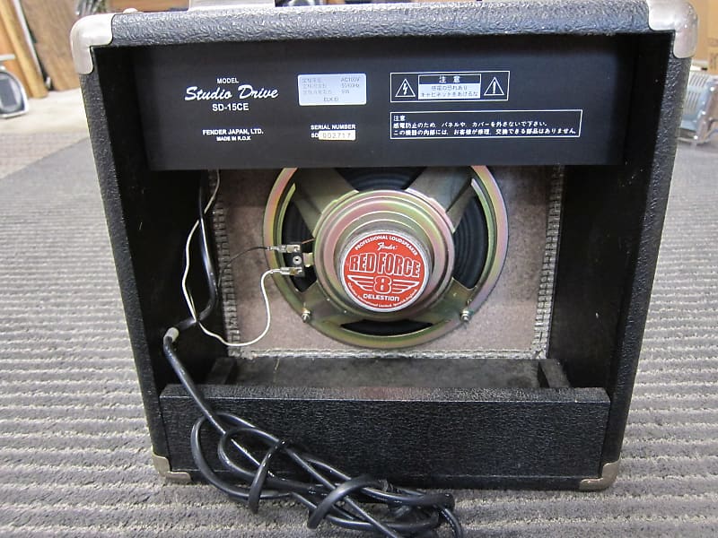 Rare Fender SD-15CE Studio Drive Amp Fender/Celestion Speaker, 15 Watts, 2  Channels, Cab Size, Cool
