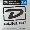 Dunlop - DBSBN45125 - Super Bright Nickel Plated Steel Bass 5 String Set, .45-.125