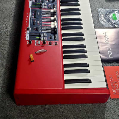 Nord Stage 4 HA88 Hammer Action 88-Key Digital Piano 2023 - Present - Red