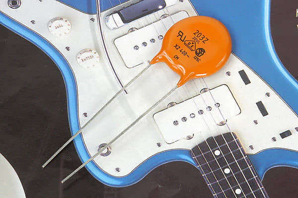 Genuine Fender ® Jazzmaster .02uF Ceramic Disc Tone Capacitor Cap for Pre Set image 1