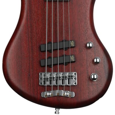 Warwick Pro Series Thumb BO 5-string Bass - Burgundy Red Transparent Satin image 1