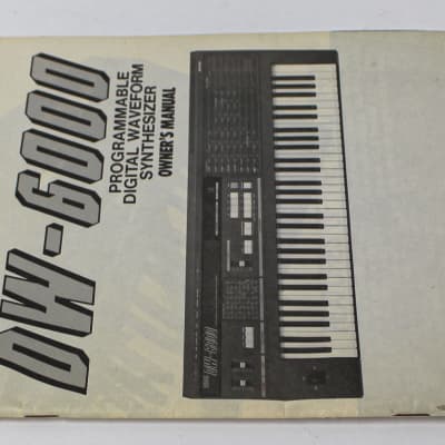 Korg DW 6000 Programmable Digital Synthesizer Owners Manual image 2