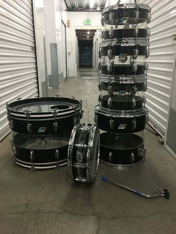 ludwig vistalite clear