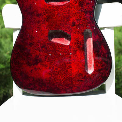 Telecaster "Bloody Sunset" (Only Body) image 7