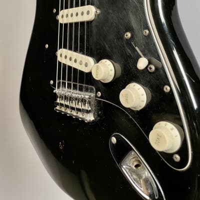 Fender Stratocaster Hardtail 1976 Black image 8