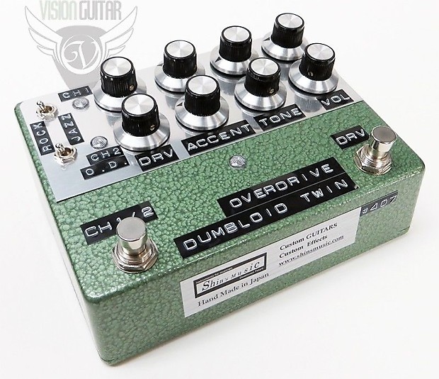 Shin's Music Custom DUMBLOID TWIN Dual Overdrive Pedal - 2 Unique Channels