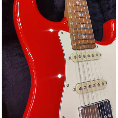 Schecter Traditional Route 66 SANTA FE H/S/S Sunset Red image 7