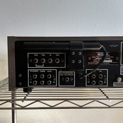 Superscope R-350 AM/FM Stereo Receiver 1970's - Silverface | Reverb