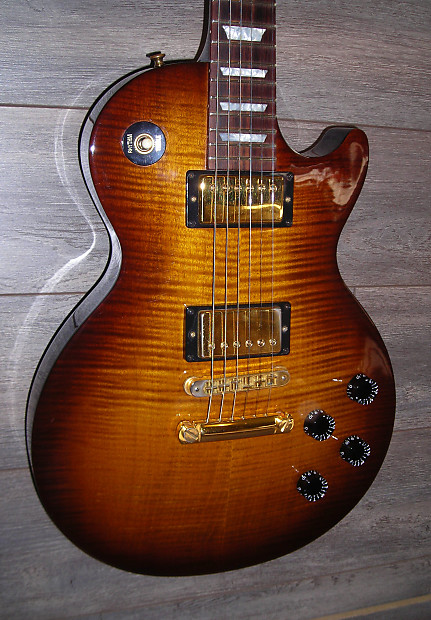 Gibson Les Paul studio plus 2001年製　多数改造 Gibson Les Paul Studio Plus Desert Burst Gold/HW 2001年製