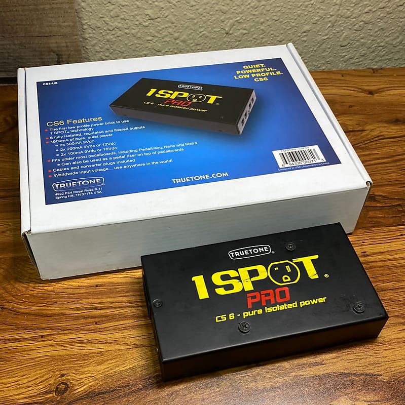 Used 1Spot Pro CS6 Power Supply w/box TSU16139 Reverb