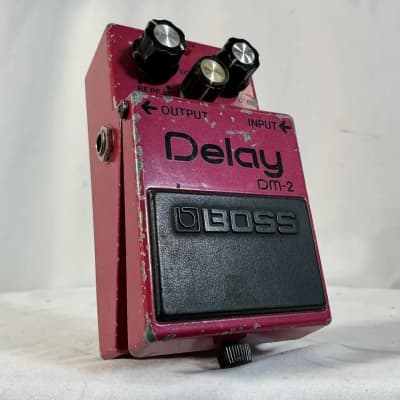 極上美品1981-2年頃初期型アナログディレイBOSS Delay DM-2 BOSS VINTAGE DM-2 Delay early version '82 ｜イケベ楽器店