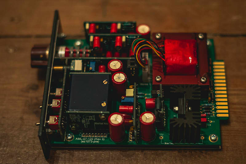 AML / ez1073-500 Neve1073クローン　その1 AML ez1073-500 500 Series Microphone Preamp/EQ - Vintage King