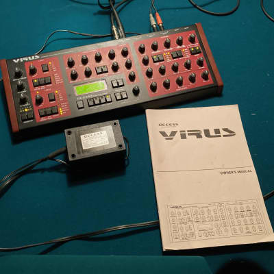 Access Virus A Desktop Digital Synthesizer 1996 - The Original and Beautiful!