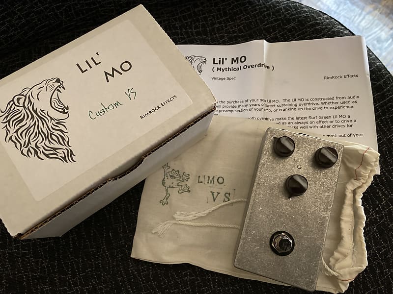 Rimrock Effects Lil' Mo Vintage Spec - Mythical Overdrive Rimrock Effects Lil' Mo Vintage Spec - Mythical Overdrive