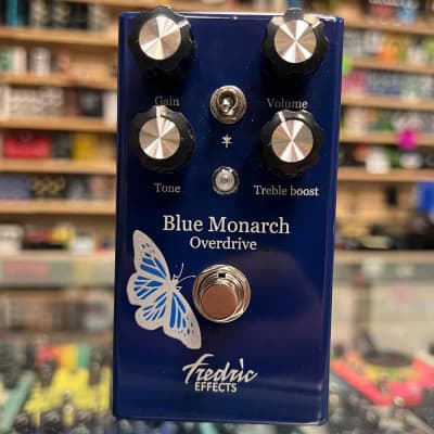 Reverb.com listing, price, conditions, and images for fredric-effects-blue-monarch