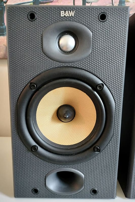 Bowers & Wilkins B&W DM601 S2 Bookshelf Speakers - Black | Reverb