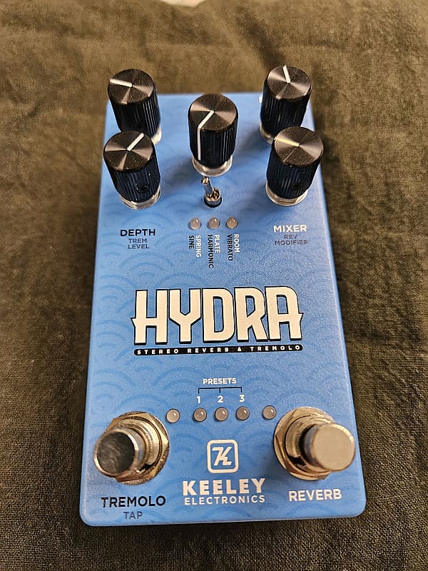 Keeley Hydra Stereo Reverb & Tremolo