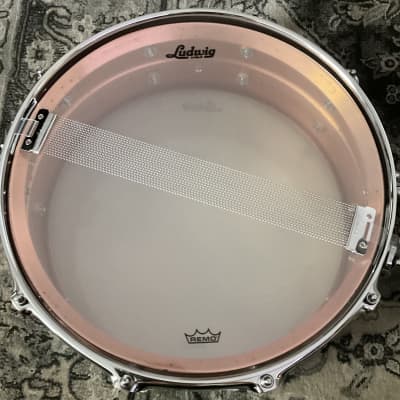 Ludwig 14x8 Raw Copperphonic Snare Drum (LC608R
