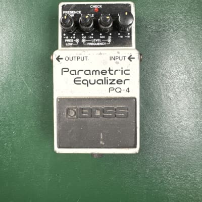 Reverb.com listing, price, conditions, and images for boss-pq-4-parametric-equalizer