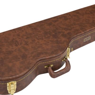 Fender Poodle Vintage Style Case for Strat or Tele - Brown image 1