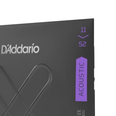 D'Addario XT Acoustic 80/20 Bronze, Custom Light, 11-52 image 4