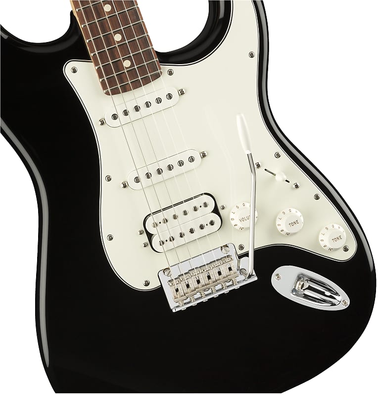 Fender Player Stratocaster HSS Black | Reverb