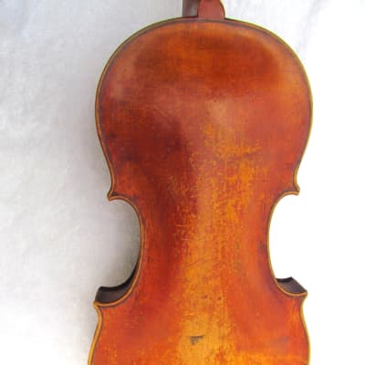 Antique French Boquay school violin, made ca 1720 image 2