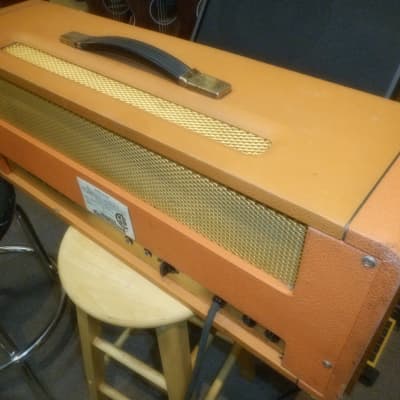 Marshall Amplifier Head Super Bass 100 1971 - Orange image 7