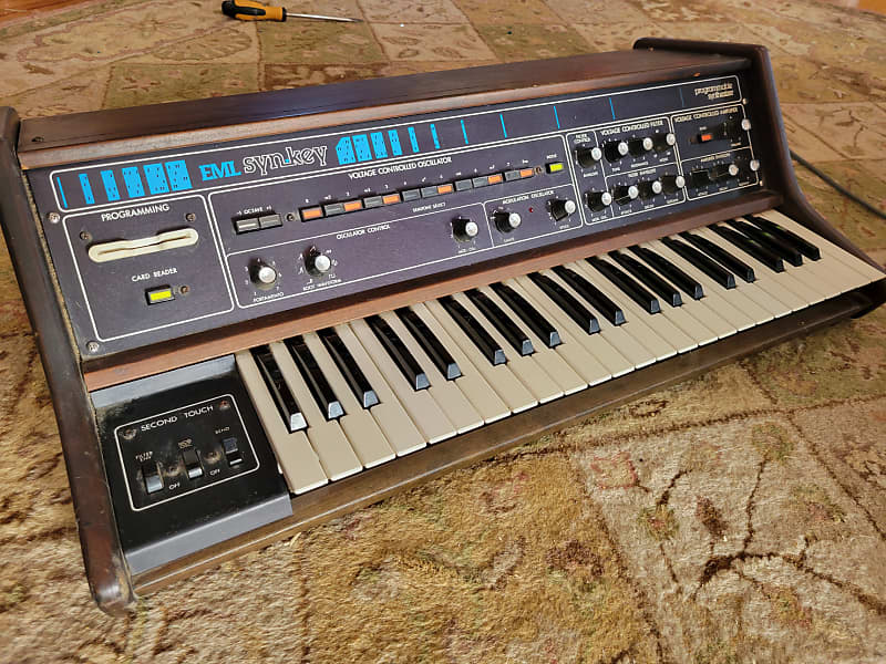 EML Synkey 2001 Programmable Synthesizer Reverb