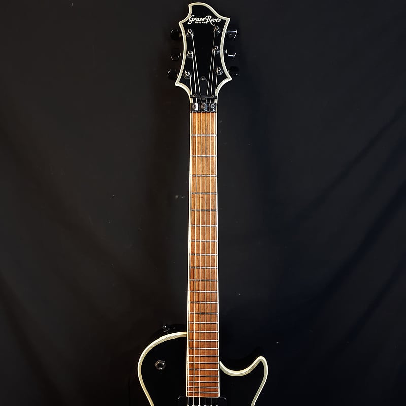 Grass Roots by ESP Les Paul G-CL-60V Sugizo 90s - Negro | Reverb
