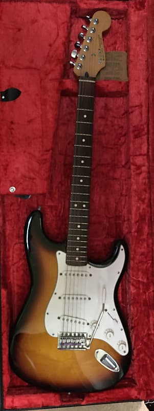 Fender Stratocaster w/Tremolo 1994 Brown Sunburst Made in Mexico image 1