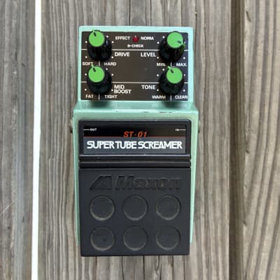 Reverb.com listing, price, conditions, and images for maxon-st-01-super-tube-screamer