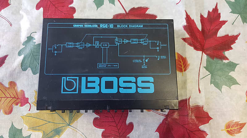 Boss RGE-10 Micro Rack Series Graphic Equalizer | Reverb Canada