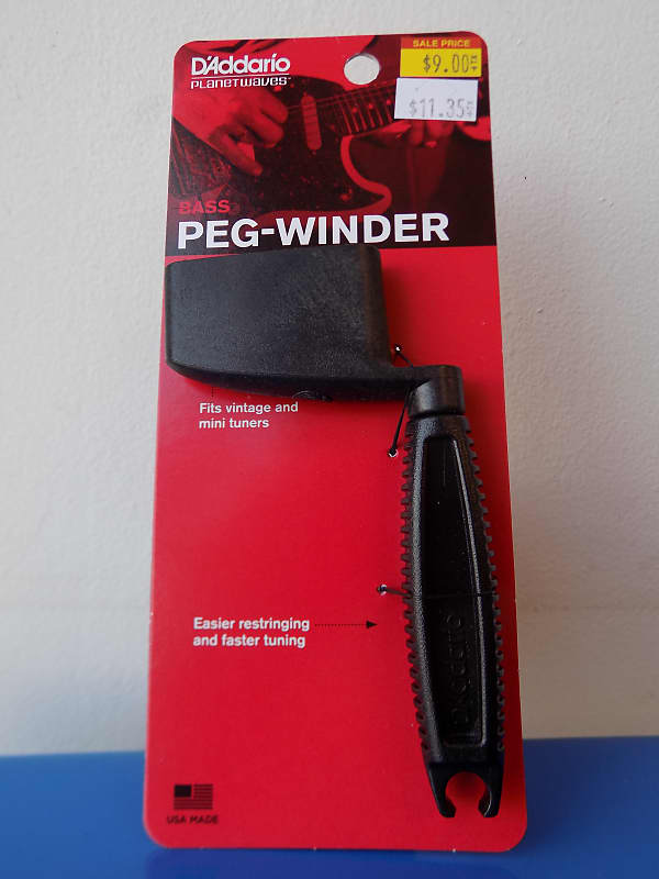 D'Addario Bass PegWinder Reverb