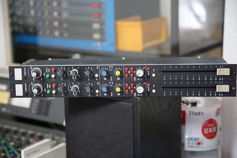 2 x Studer 961 962 Mixer Mic/Line Input Channel Strips 3 Reverb