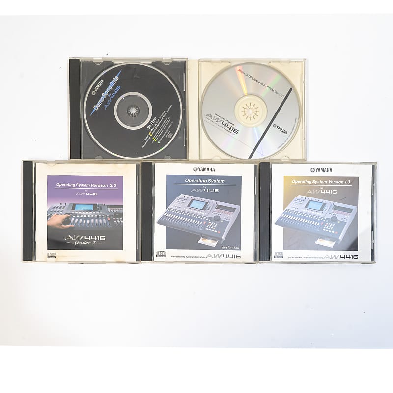 Yamaha Operating System & Demo Song DATA for AW4416 Audio Reverb