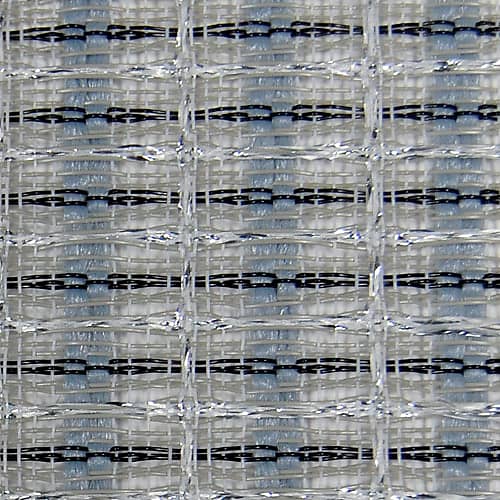 Mojotone Fender Style Blue/White/Silver Grill Cloth 36" Wide image 1