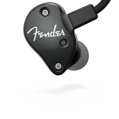 Fender IEM NINE 1 2019 Gun Metal blue In ear monitor earbuds