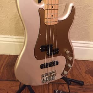 NEW Fender Deluxe P Bass Special 60th Annv. active noiseless, Blizzard Pearl image 1