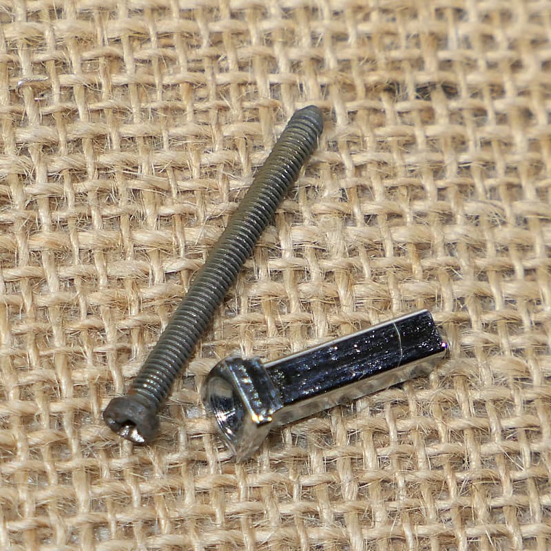 Saddle Pin Screw Chrome, Genuine 1984 Ibanez Roadstar II RS440 #DH02 image 1