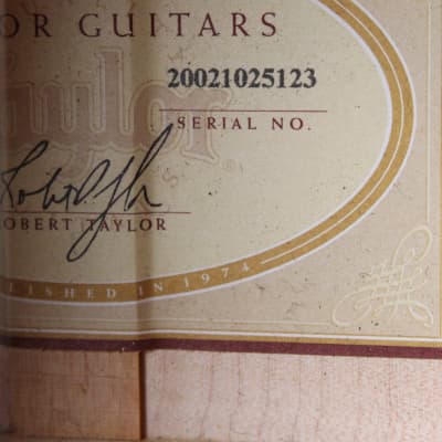 Taylor 2002 614CE LTD Grand Auditorium Acoustic Electric Guitar w Hardshell Case image 6