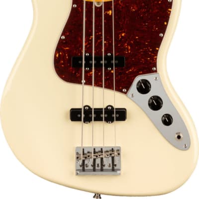 Fender American Professional II Jazz Bass -  Olympic White for sale