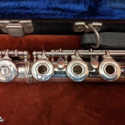 Gemeinhardt M3 Open-Hole Silver-Plated Vintage Flute c. 1970s w/ Case image 6
