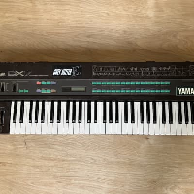 Yamaha DX7 FM synth with E! Grey Matter mods