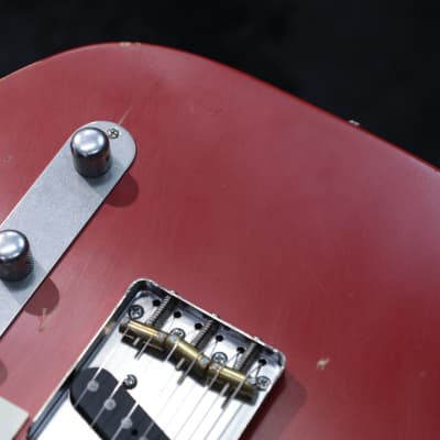 Nash Guitars T57 Dakota Red Medium Aging Finish Lollar Pickups Electric Guitar w/Case image 14