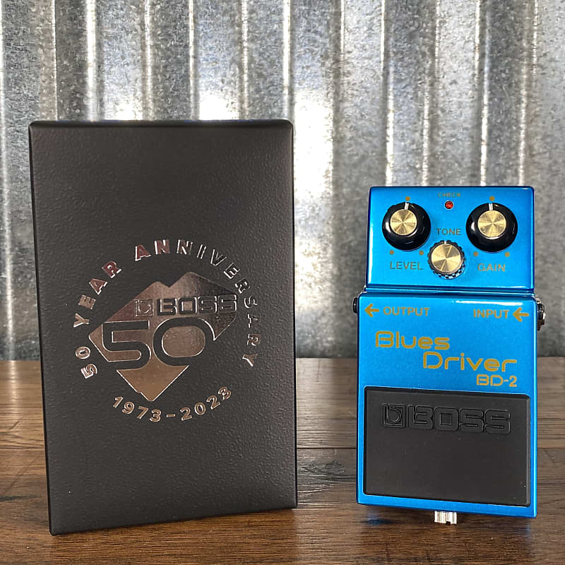 Boss BD-2B50A 50th Anniversary BD-2 Blues Driver Overdrive Guitar Effect Pedal image 1