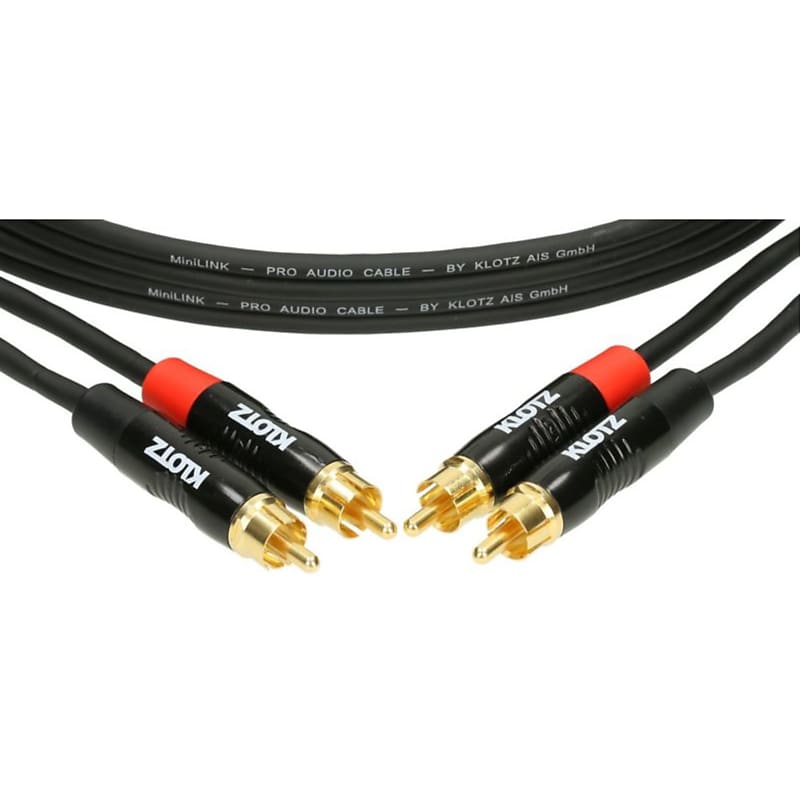 Klotz KT-CJ150 RCA Phono - Jack Cable 1,5m